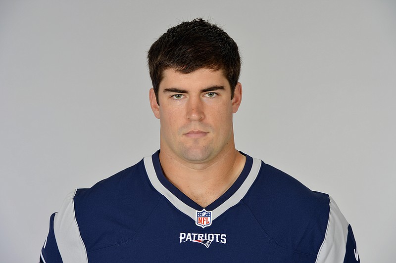 FILE - This is a 2015 file photo of Jake Bequette of the New England Patriots NFL football team. (AP/File)