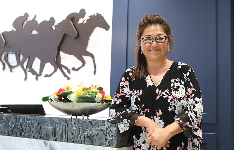 Oaklawn Racing Casino Resort Vice President of Marketing Joan Botts. Photo by Richard Rasmussen of The Sentinel-Record