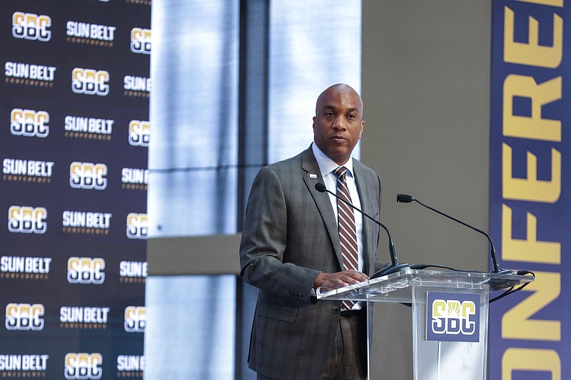 Sun Belt Conference Commissioner Keith Gill said if a team is unable to play a conference game this season because of coronavirus issues, it must forfeit the game.
(Photo courtesy of the Sun Belt Conference)