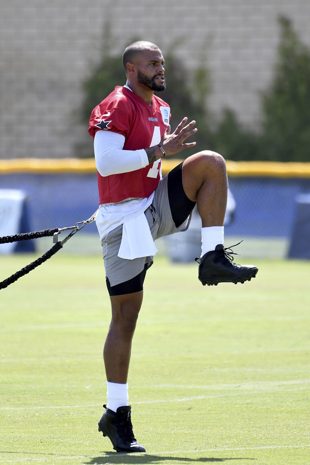 Cowboys' Prescott takes next step since injury as camp opens - The San  Diego Union-Tribune