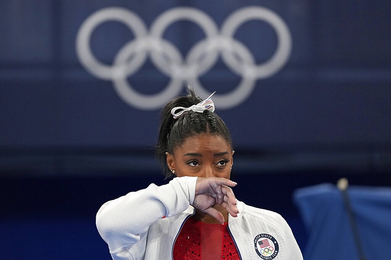 Biles withdraws from gymnastics final to protect team, self The