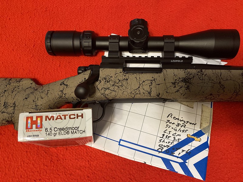 Designed for accuracy with high ballistic coefficient bullets, the 6.5 Creedmoor is the best of the mid-power .264-caliber cartridges.
(Arkansas Democrat-Gazette/Bryan Hendricks)