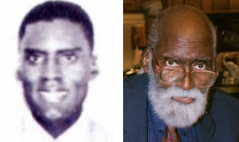 Dr. Cleon A. Flowers Sr. is shown in two undated file photos.