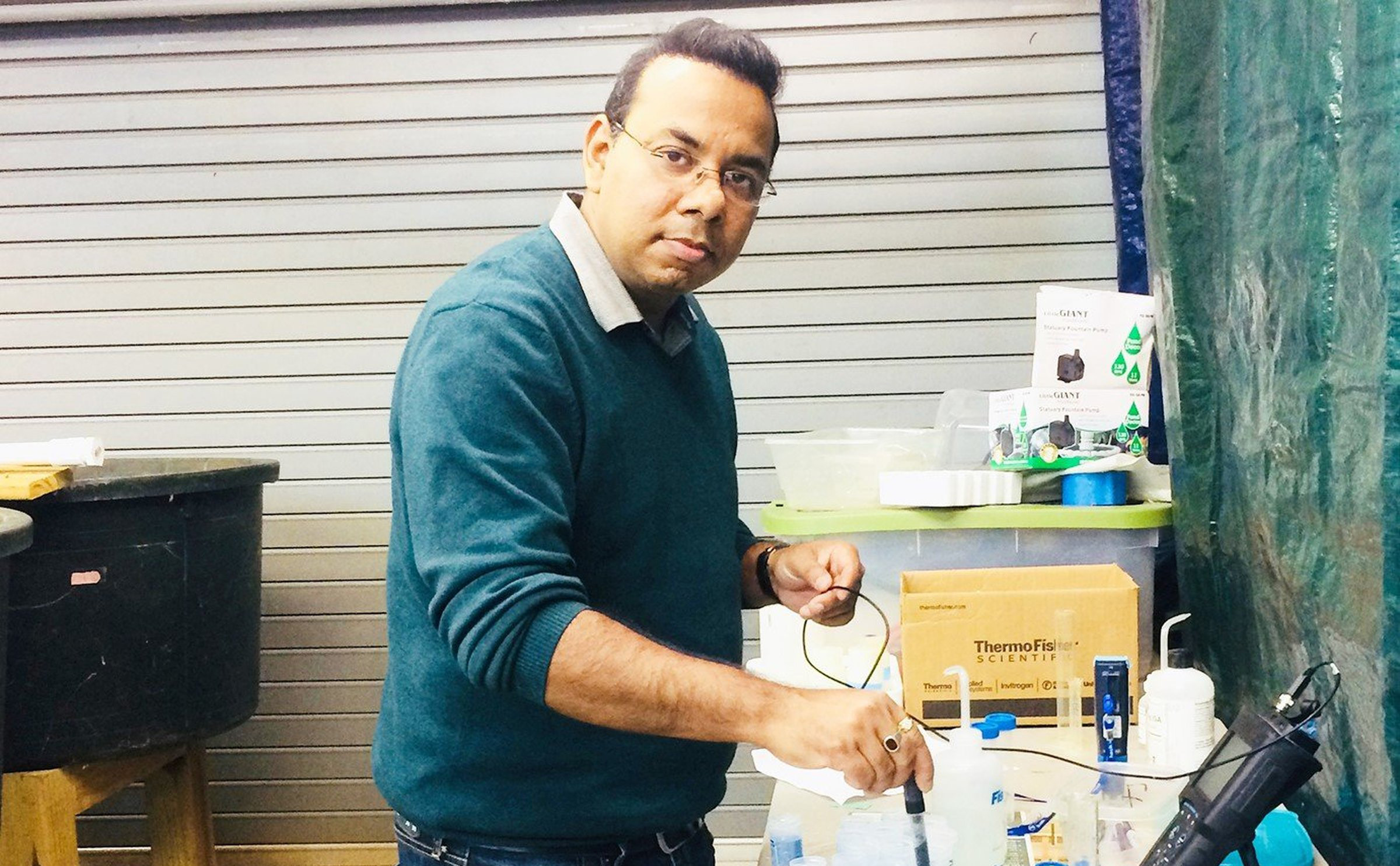 UAPB professor studies water role in fish quality