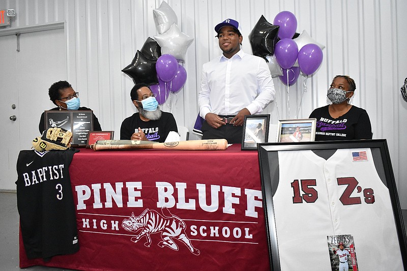 Pine Bluff athlete signs with Buffaloes