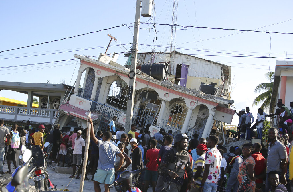 Earthquake fells buildings, leaves southwest Haiti reeling - Vimarsana News