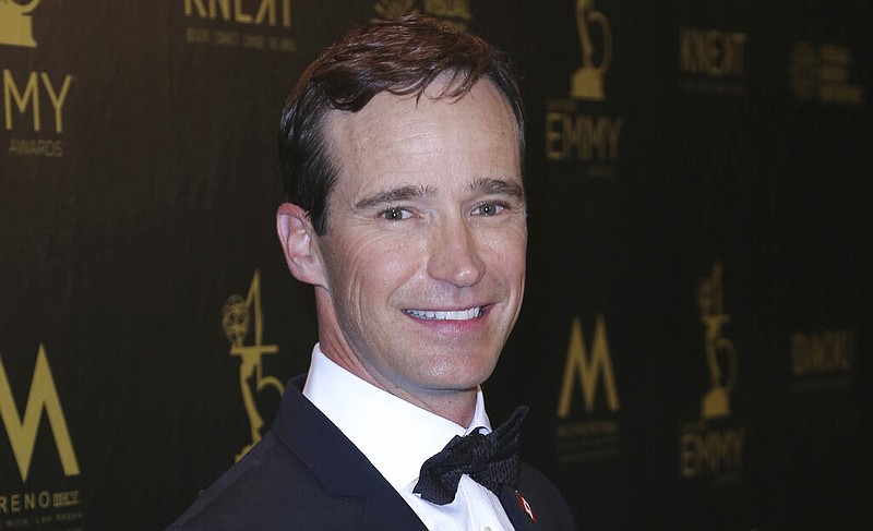 Mike Richards poses in the press room at the 45th annual Daytime Emmy Awards in Pasadena, Calif., in this April 29, 2018, file photo. (Photo by Willy Sanjuan/Invision/AP)