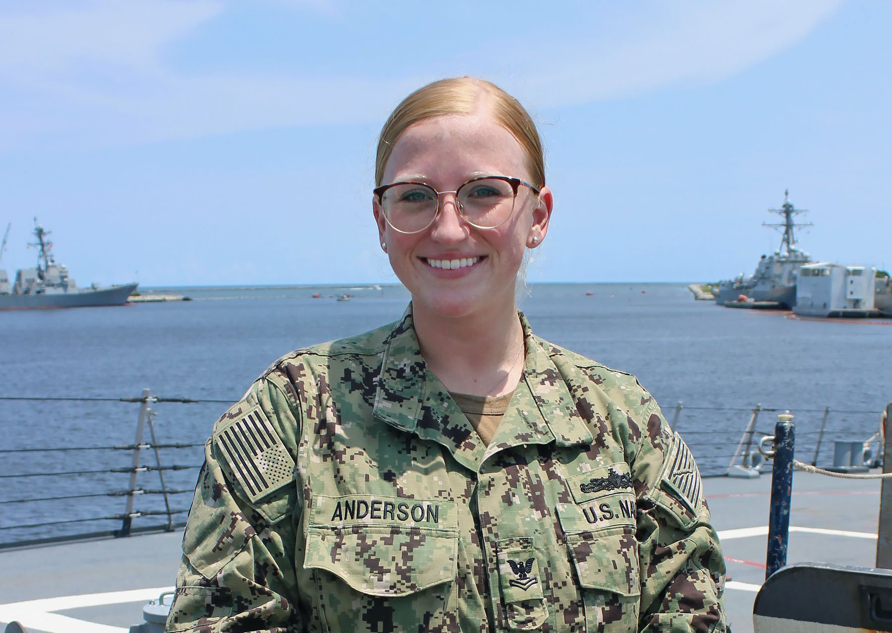 Sheridan native serving aboard Navy destroyer