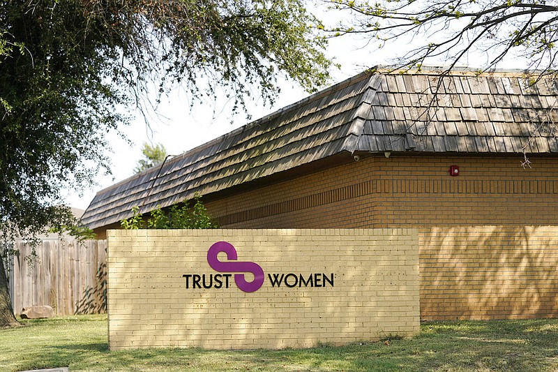 The Trust Women clinic is pictured Wednesday, Sept. 1, 2021, in Oklahoma City. In the weeks before Texas' de facto abortion ban, SB 8, went info effect, Trust Women clinics in Oklahoma City and Wichita were already seeing an increase in appointments from Texas patients seeking abortions. (AP/Sue Ogrocki)