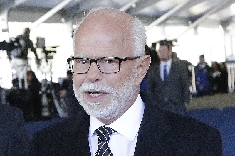 Televangelist Jim Bakker is shown in Charlotte, N.C., in this March 2, 2018 file photo. Bakker now runs a southwestern Missouri church. (AP/Chuck Burton)