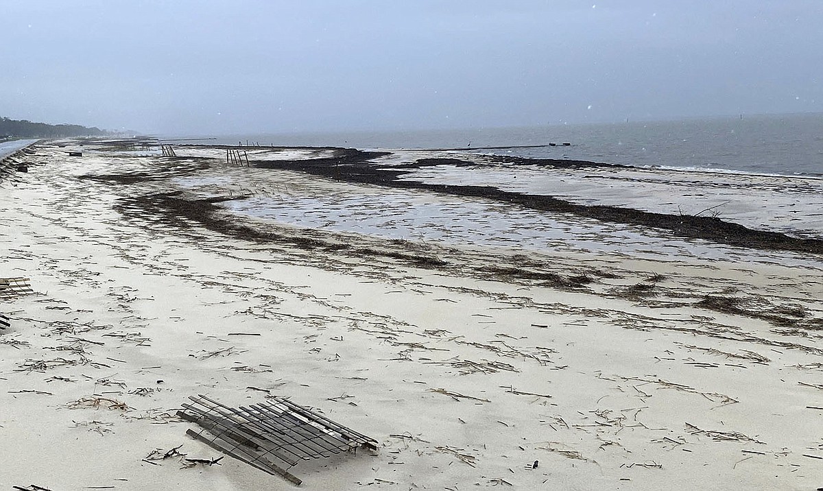 Nicholas drenching soggy Louisiana, Gulf Coast | The Arkansas Democrat ...