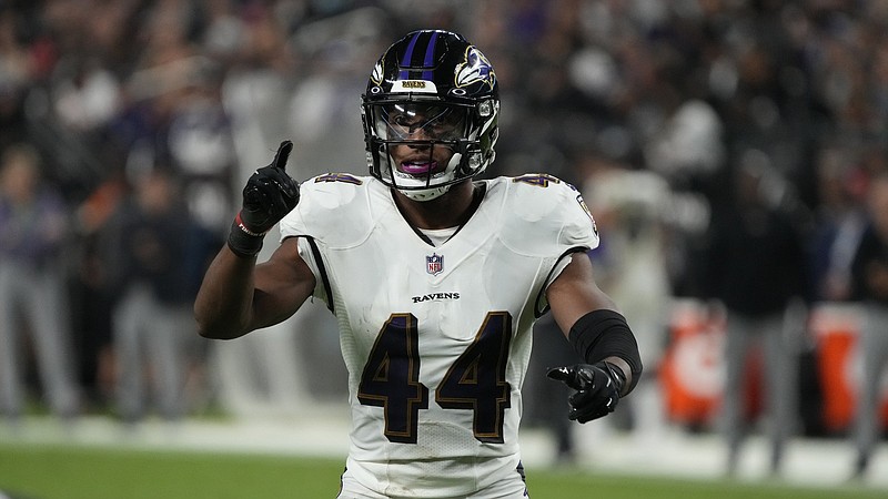 Baltimore cornerback Marlon Humphrey said the Kansas City Chiefs have had the Ravens’ number the past couple of years, but they’re looking to turn that around Sunday. “I guess the way you go about changing it is just addressing it, how it is, looking at it head on, and going into the game and just trying to beat them,” Humphrey said.
(AP/Rick Scuteri)