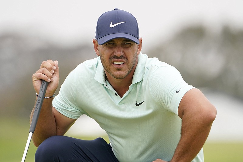 Brooks Koepka said in an interview with Golf Digest that the week of the Ryder Cup is hectic and “a bit odd” because it takes him from his individual routine and leaves him no time to decompress. Those comments were enough to make NBC golf commentator Paul Azinger wonder if Koepka should even play next week.
(AP file photo)