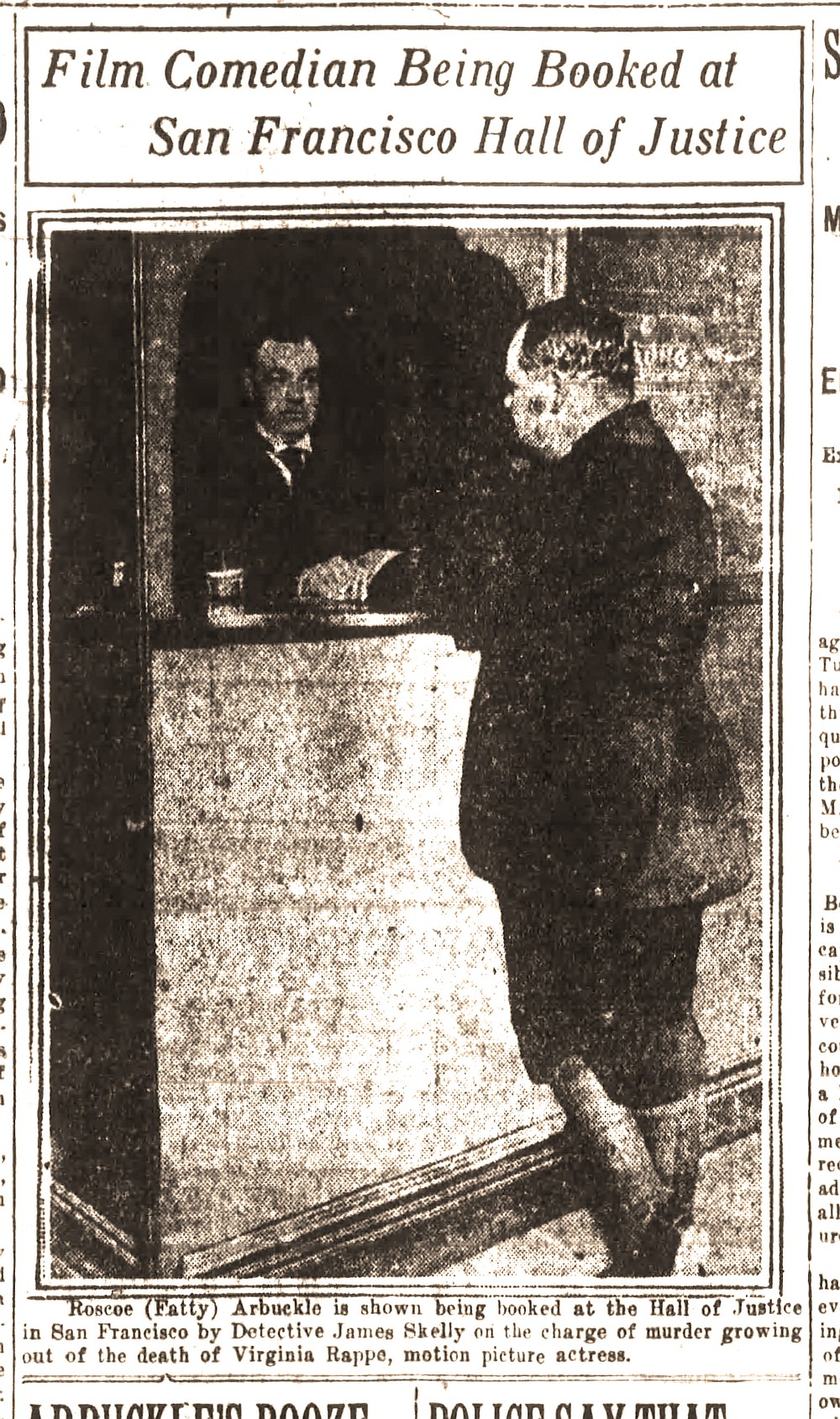 Fatty Arbuckle in the news