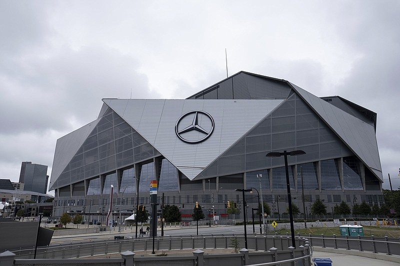 Officials from FIFA were in Atlanta on Friday touring Mercedes-Benz Stadium as part of the 2026 World Cup candidate host city tour. Atlanta is among 17 cities in the United States vying to host the World Cup in 2026.
(AP/Ben Gray)