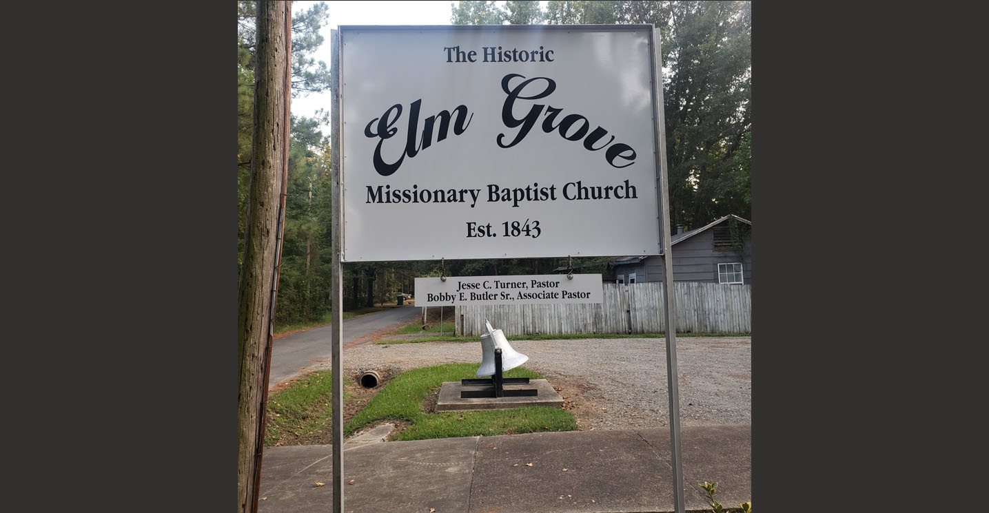 Historic Elm Grove Baptist Church at Pine Bluff marks 178 years