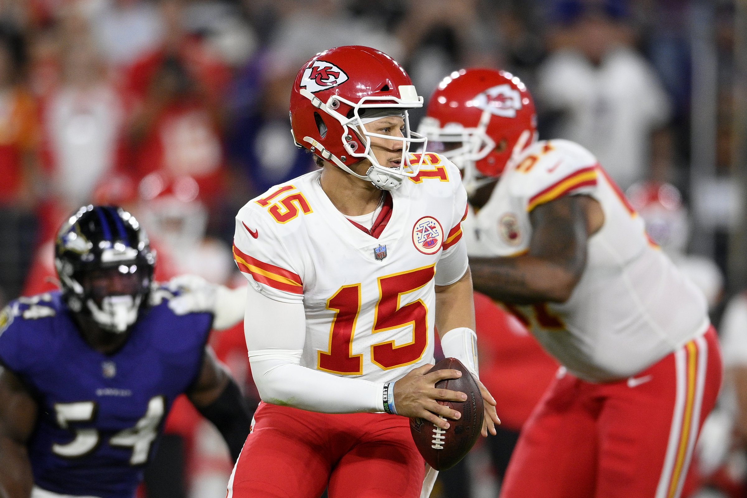 Chiefs defense exposed by Jackson, Ravens in 36-35 defeat