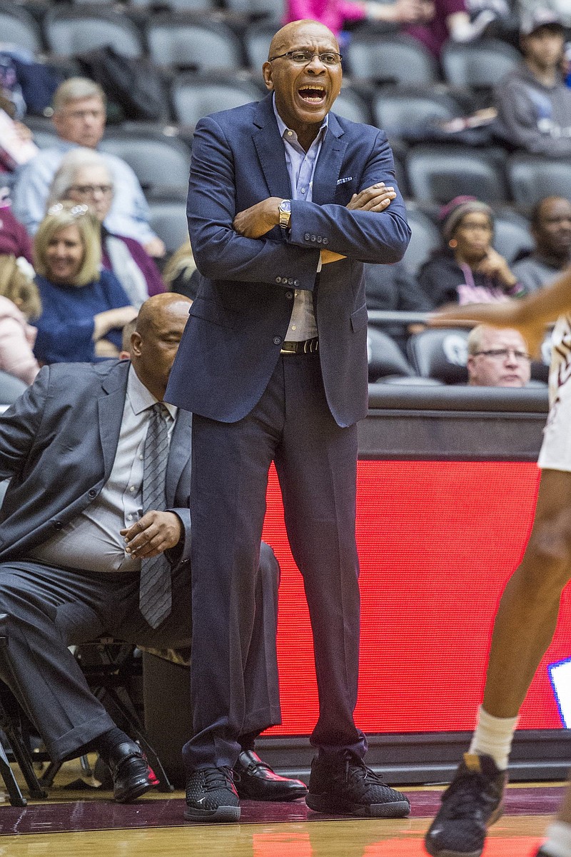 UALR Coach Darrell Walker said his team “has a chance to be really good defensively” this season, but the Trojans must overcome the loss of their top three scorers from last season.
(Democrat-Gazette file photo)