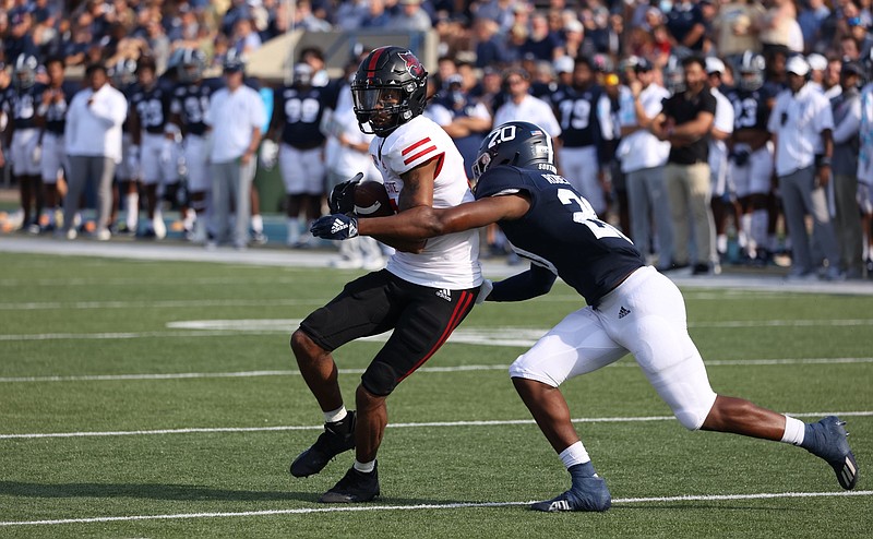 Arkansas State's offense couldn't generate enough yards to keep up with Georgia Southern in Statesboro, Ga., on Saturday afternoon, Oct. 2, 2021. (Photo courtesy Arkansas State Athletics)