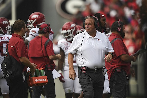 Arkansas football: Razorbacks fall out of AP Top 25