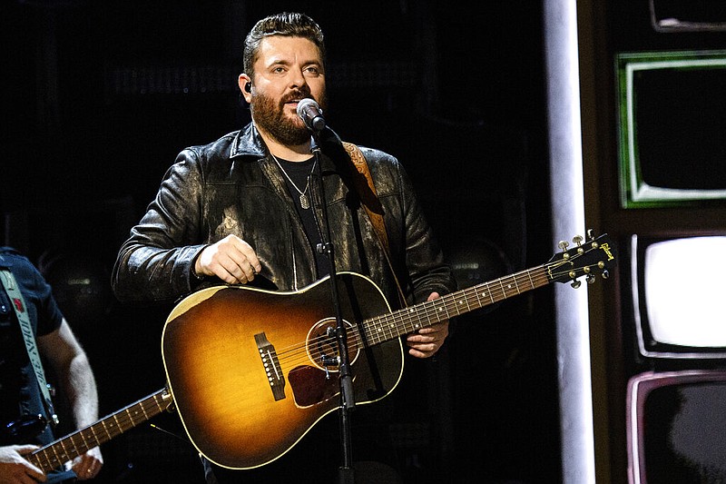 Chris Young performs at the 56th annual Academy of Country Music Awards at the Ryman Auditorium in Nashville, Tenn., in this April 16, 2021, file photo. (Photo by Amy Harris/Invision/AP)