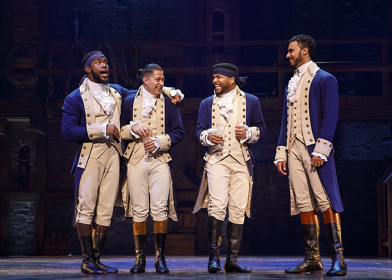 The Angelica National Tour of "Hamilton" will be coming Feb. 8-20 to Little Rock's Robinson Center Performance Hall.
(Special to the Democrat-Gazette/Joan Marcus)