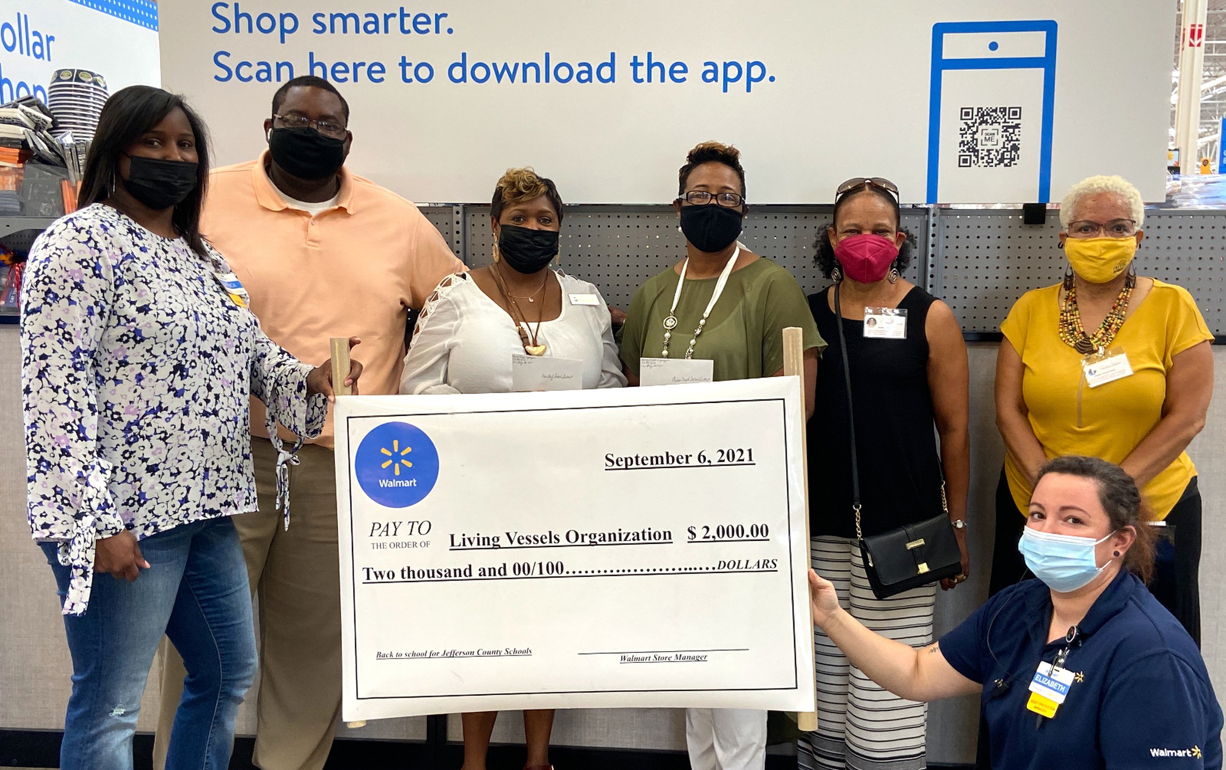 District reaps $2,000 donation