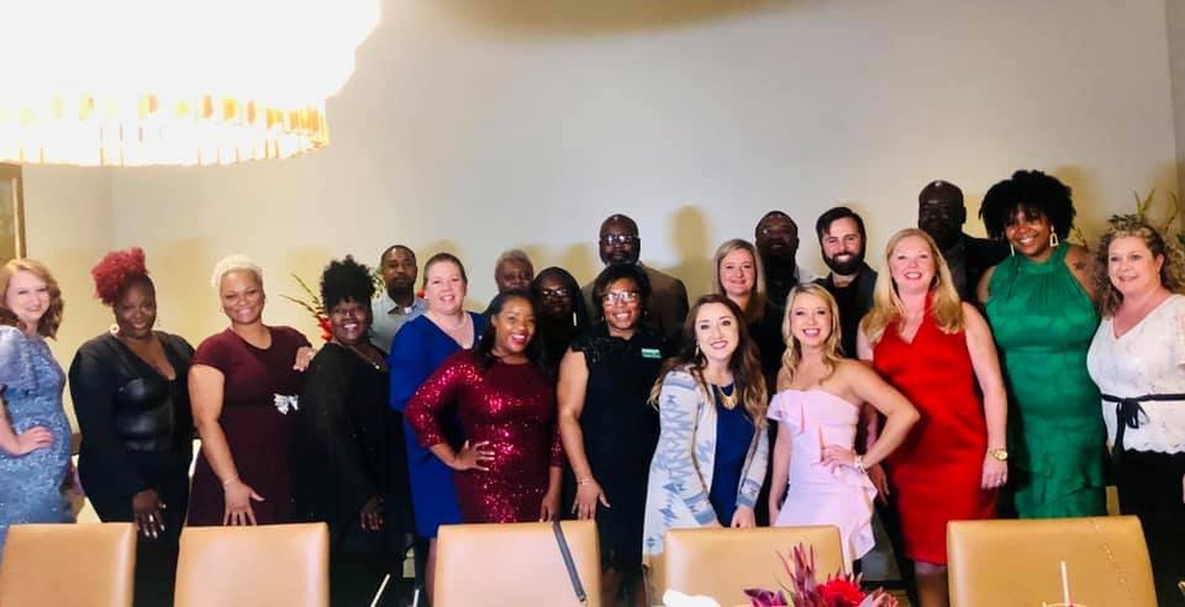 Leadership class graduates