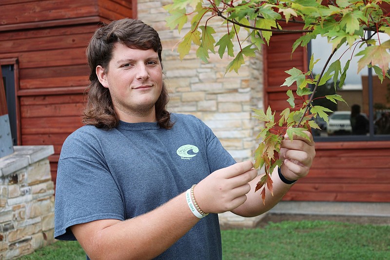 Gavin Clements took a partial scholarship to play football for the University of Arkansas at Monticello. After some soul searching and meetings with his adviser, he decided to pursue forestry as his major. (Special to The Commercial/University of Arkansas at Monticello)