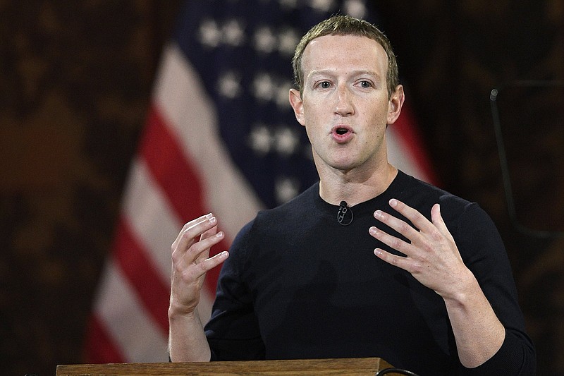 A lawsuit alleges that CEO Mark Zuckerberg knew Facebook’s success hinged on assuring users their data was protected, while also selling access to that data.
(AP file photo)