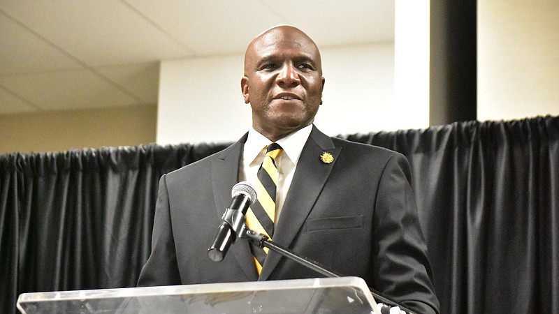 UAPB Athletic Director Chris Robinson said he would have relished the opportunity to play against the University of Arkansas while he was in college. 
(Pine Bluff Commercial/I.C. Murrell)