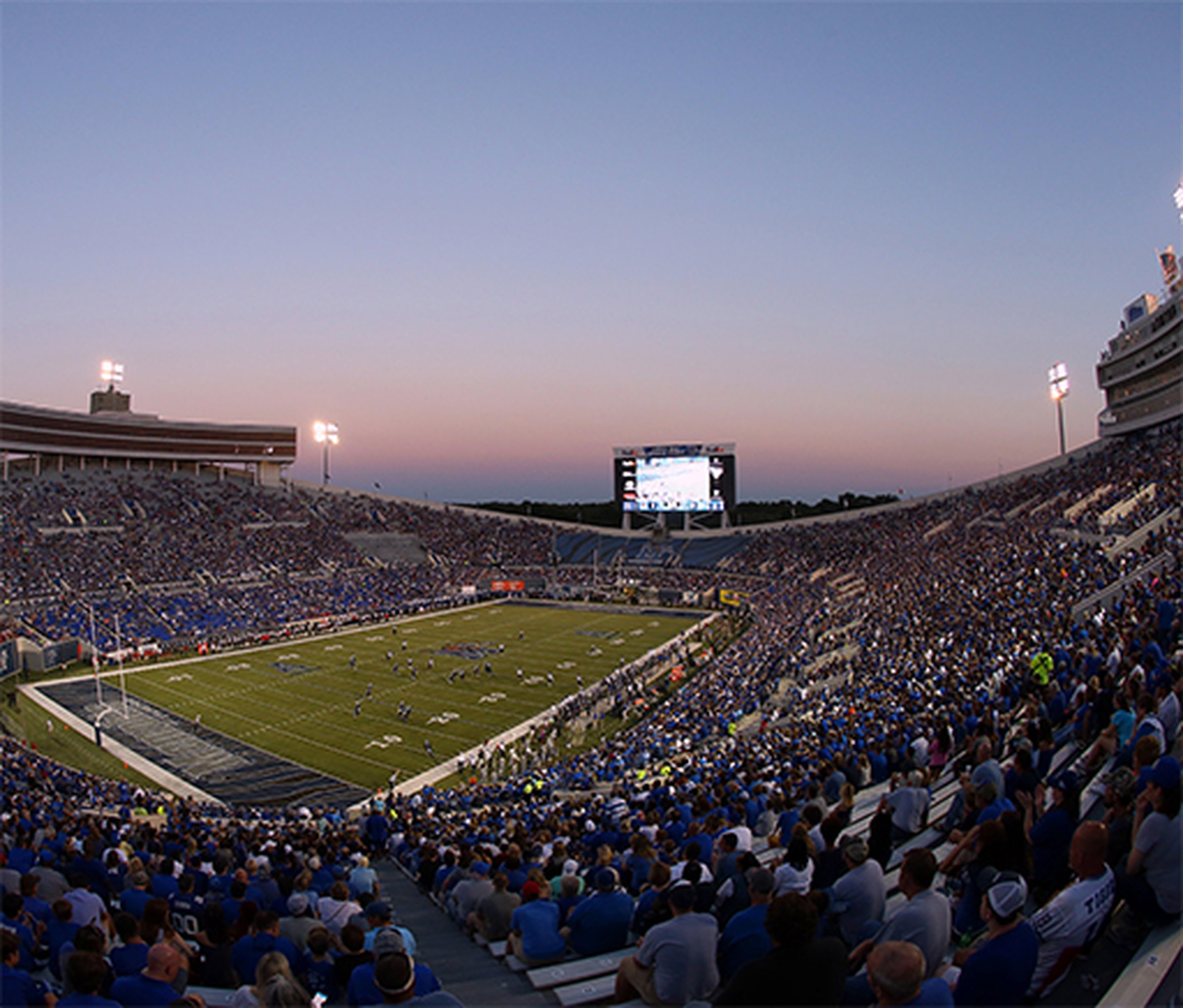 History of professional football at Liberty Bowl Memorial Stadium