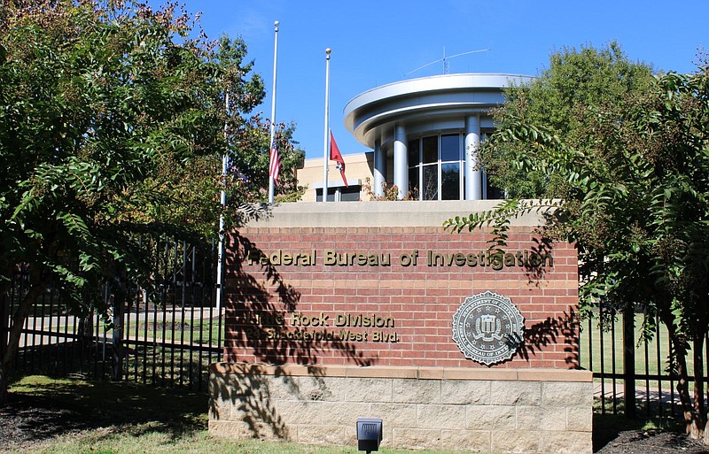 The Little Rock Division of the Federal Bureau of Investigation, or FBI, is shown Thursday, Oct. 21, 2021. (Arkansas Democrat-Gazette/Grant Lancaster)