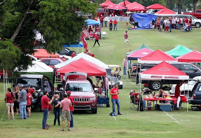 Razorbacks at War Memorial Stadium: What to know about tailgating ...