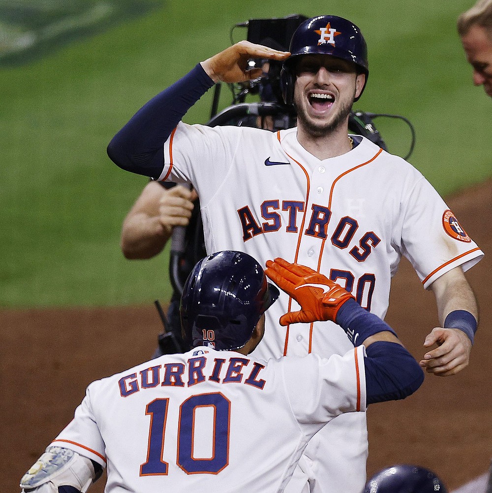 Rookie shows off as Astros advance