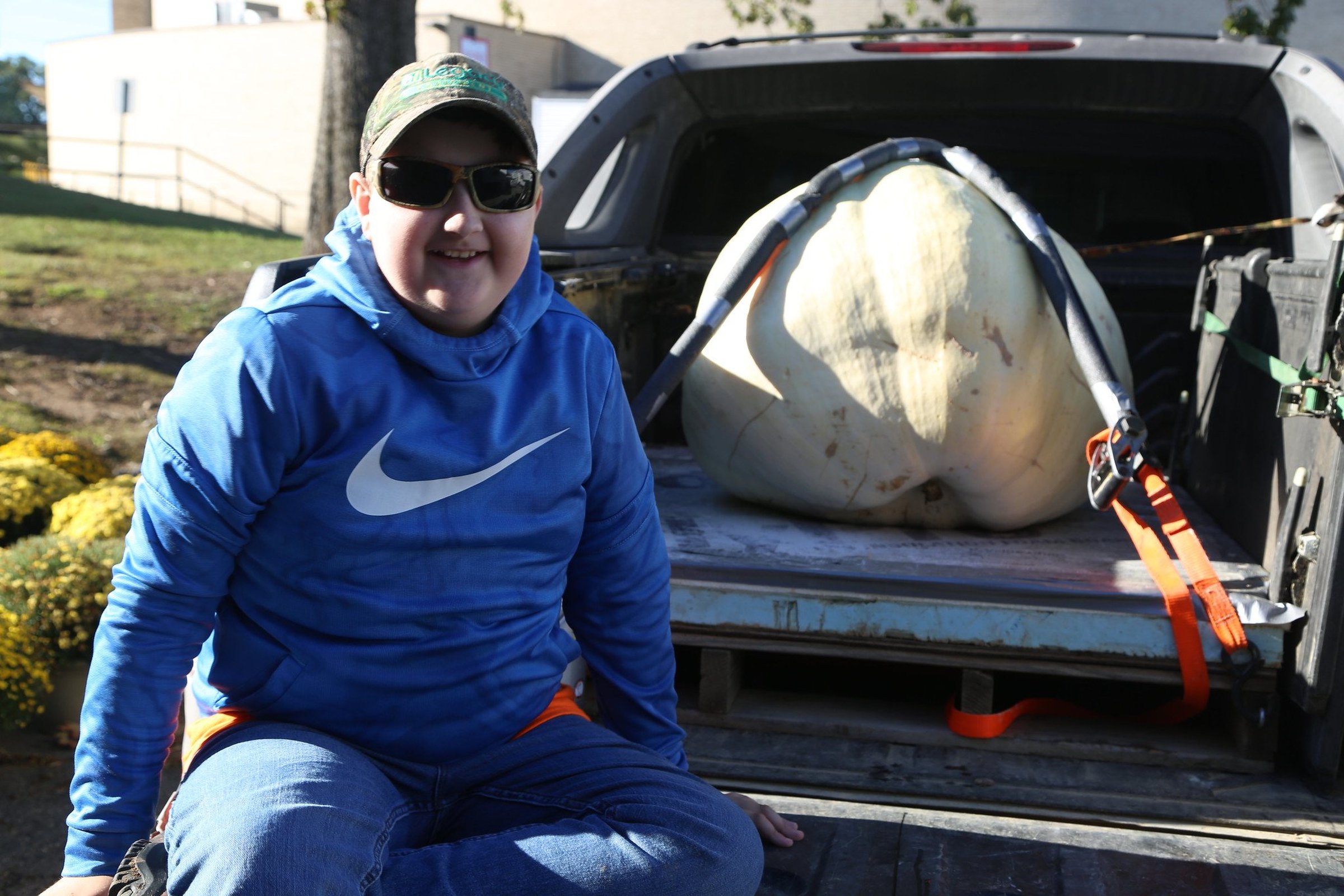 Winning pumpkins, watermelons chosen