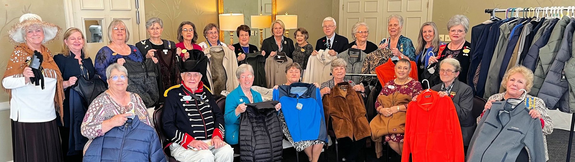 Coat shower held to aid veterans