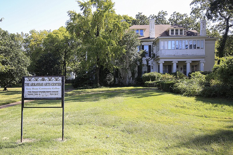 The Terry House on East Seventh Street in Little Rock is an antebellum mansion widely known for the notoriety of its earlier occupants.
(Arkansas Democrat-Gazette/Staton Breidenthal)