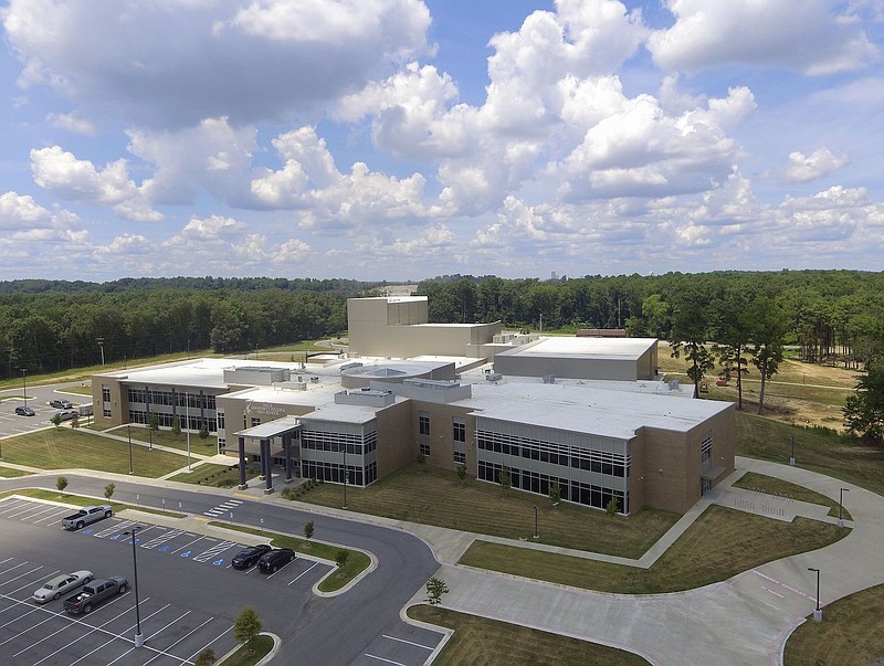 Wilbur D. Mills University Studies High School on E. Dixon Road Tuesday July 28, 2020 in Pulaski County. (Arkansas Democrat-Gazette/Staton Breidenthal)