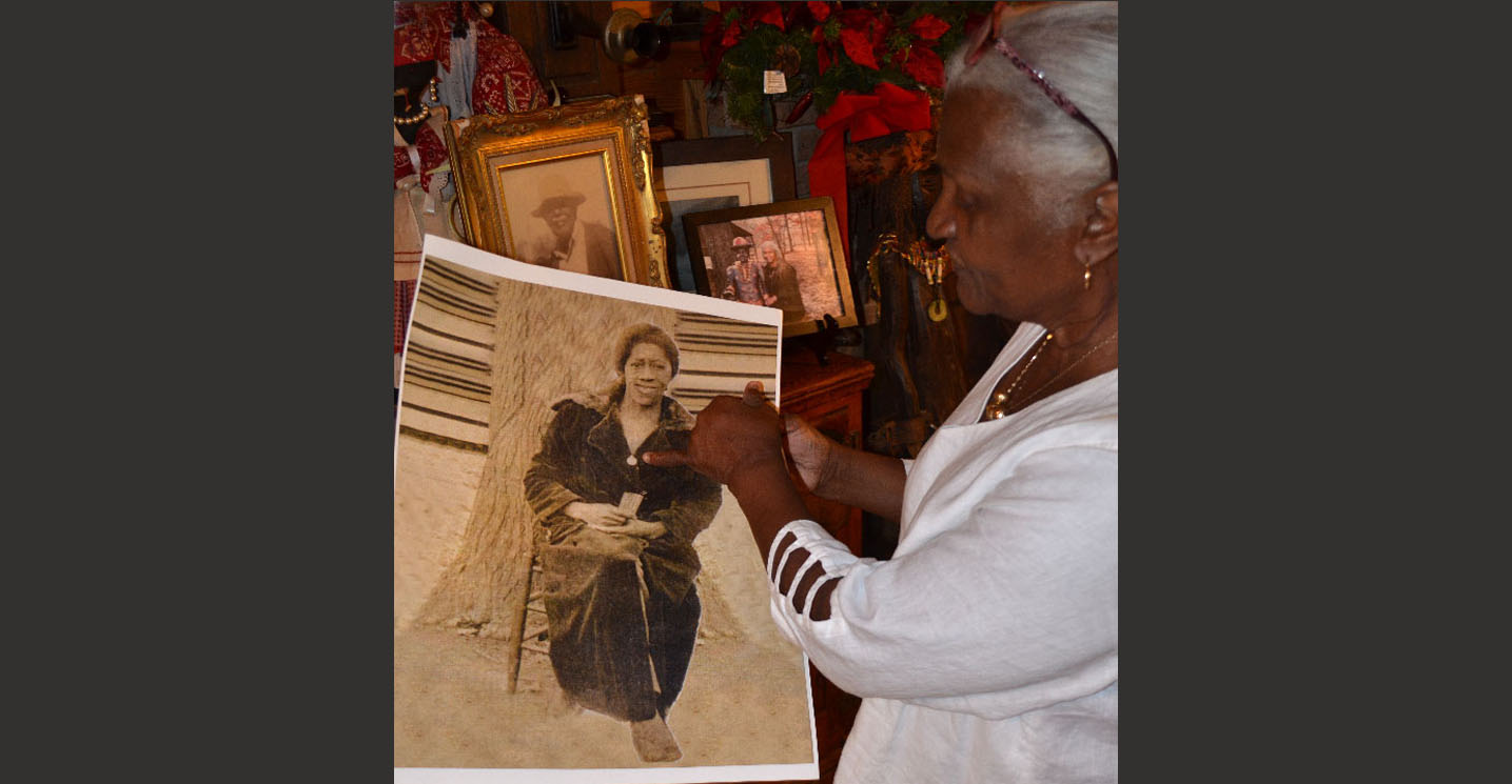 Family history entered in quilt