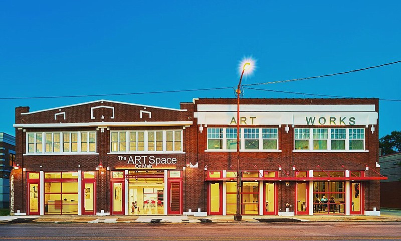 Originally constructed in the 1920s, two buildings in downtown Pine Bluff have been converted into bright, open multifunctional spaces. The ARTSpace on Main and ART WORKS on Main opened in summer 2021 and have won many awards since. 
(Special to The Commercial/Tim Hursley)