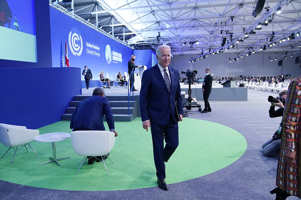 Biden Speaks During The Cop26 U N Climate Summit The Arkansas