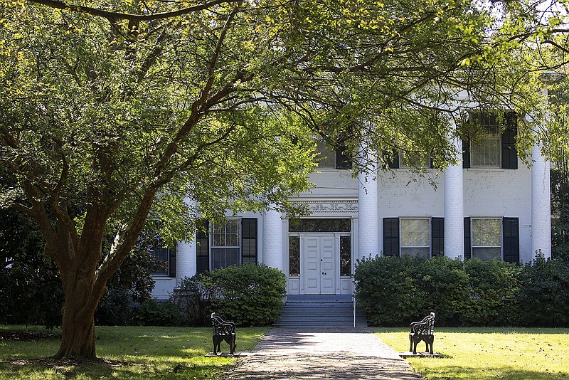 Built in 1840, the Pike-Fletcher-Terry House on East Seventh Street is one of the oldest buildings in Little Rock.
(Arkansas Democrat-Gazette/Staton Breidenthal)