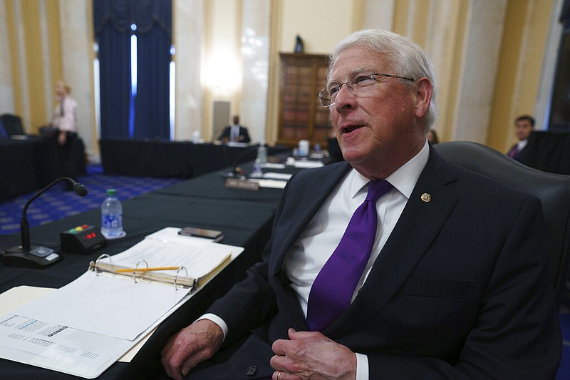 U.S. Sen. Roger Wicker, R-Miss., is shown at the Capitol in Washington in this May 26, 2021, file photo. (AP/J. Scott Applewhite, File)