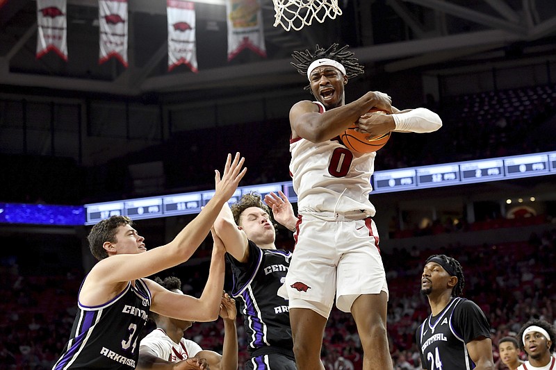 No. 10 Razorbacks rout UCA, improve to 70 The Arkansas Democrat