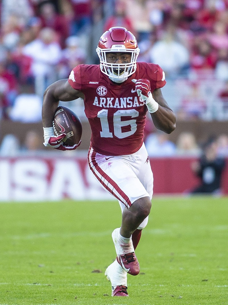 Arkansas WR Treylon Burks Highlights, wide receiver, Arkansas Razorbacks,  Broadway theatre district, Broadway is ready for Burks 