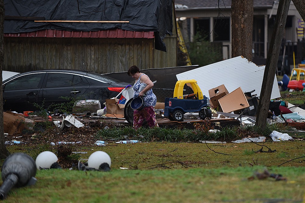 Trumann Tornado Damage Tour The Arkansas DemocratGazette Arkansas