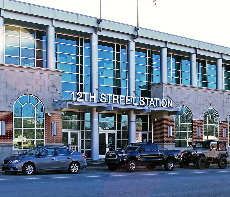 Construction work will begin soon at the Little Rock Police Department’s 12th Street Station to provide space for UAMS, Philander Smith College and Southern Bancorp.
(Arkansas Democrat-Gazette/Colin Murphey)