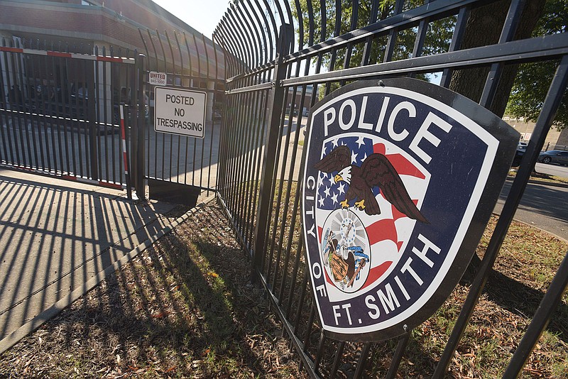 The Fort Smith Police Department is seen Friday, Nov. 5, 2021 near downtown. (NWA Democrat-Gazette/Hank Layton)