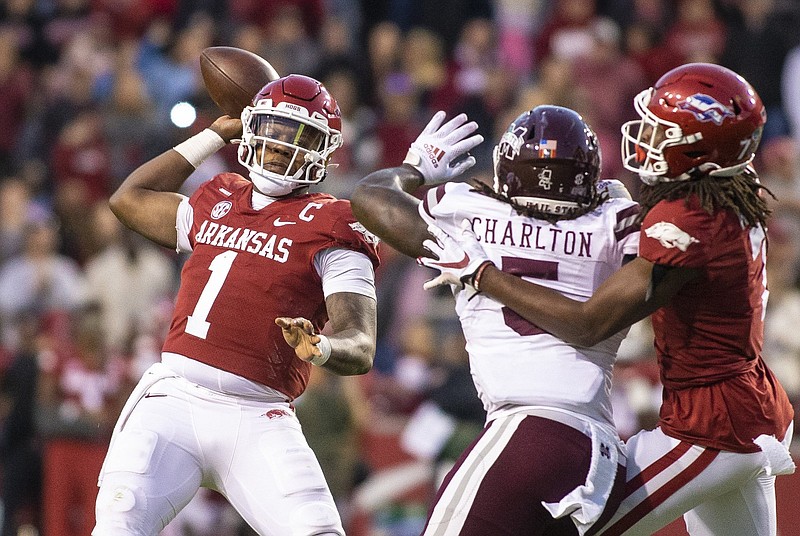 Hog quarterback Feleipe Franks signing with Atlanta Falcons